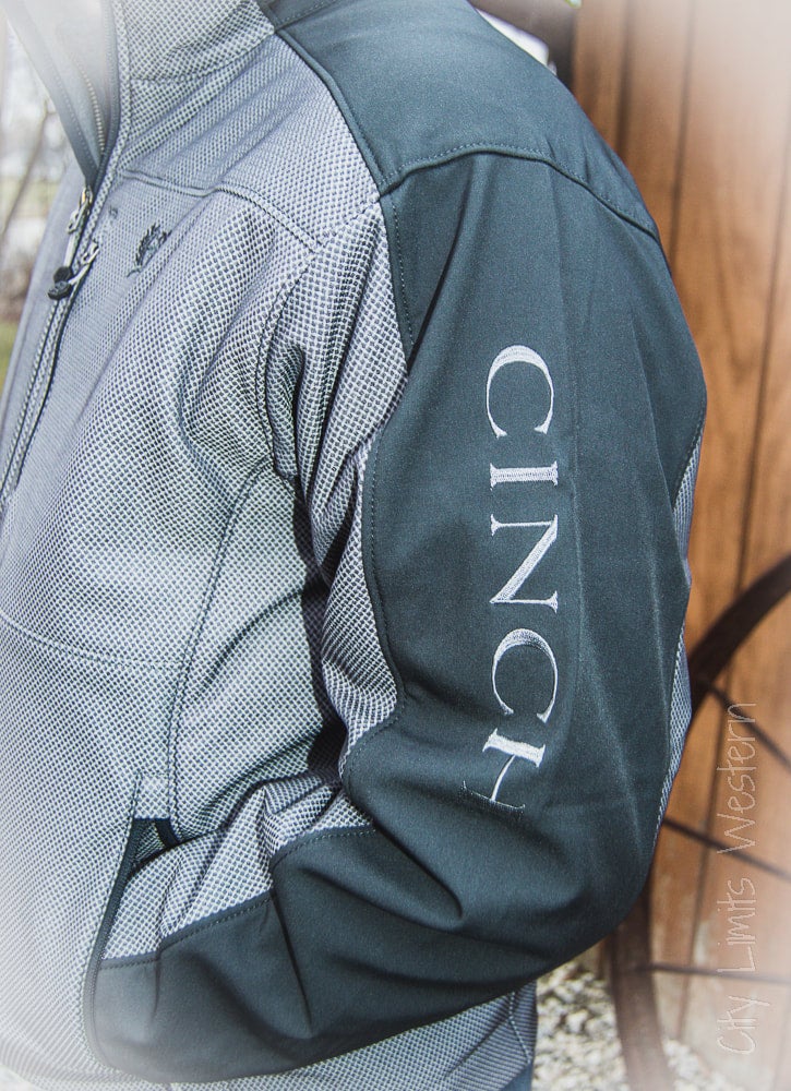 Cinch Men's CC Bonded Grey on Grey Jacket | City Limits Western Cinch Men's CC Bonded Grey on Grey Jacket | City Limits Western