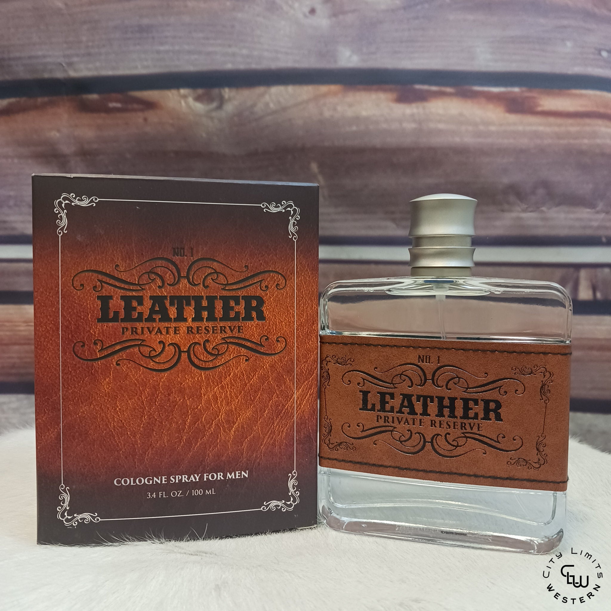 Leather Cologne No. 1 - Private Reserve (3.4oz) | City Limits Western